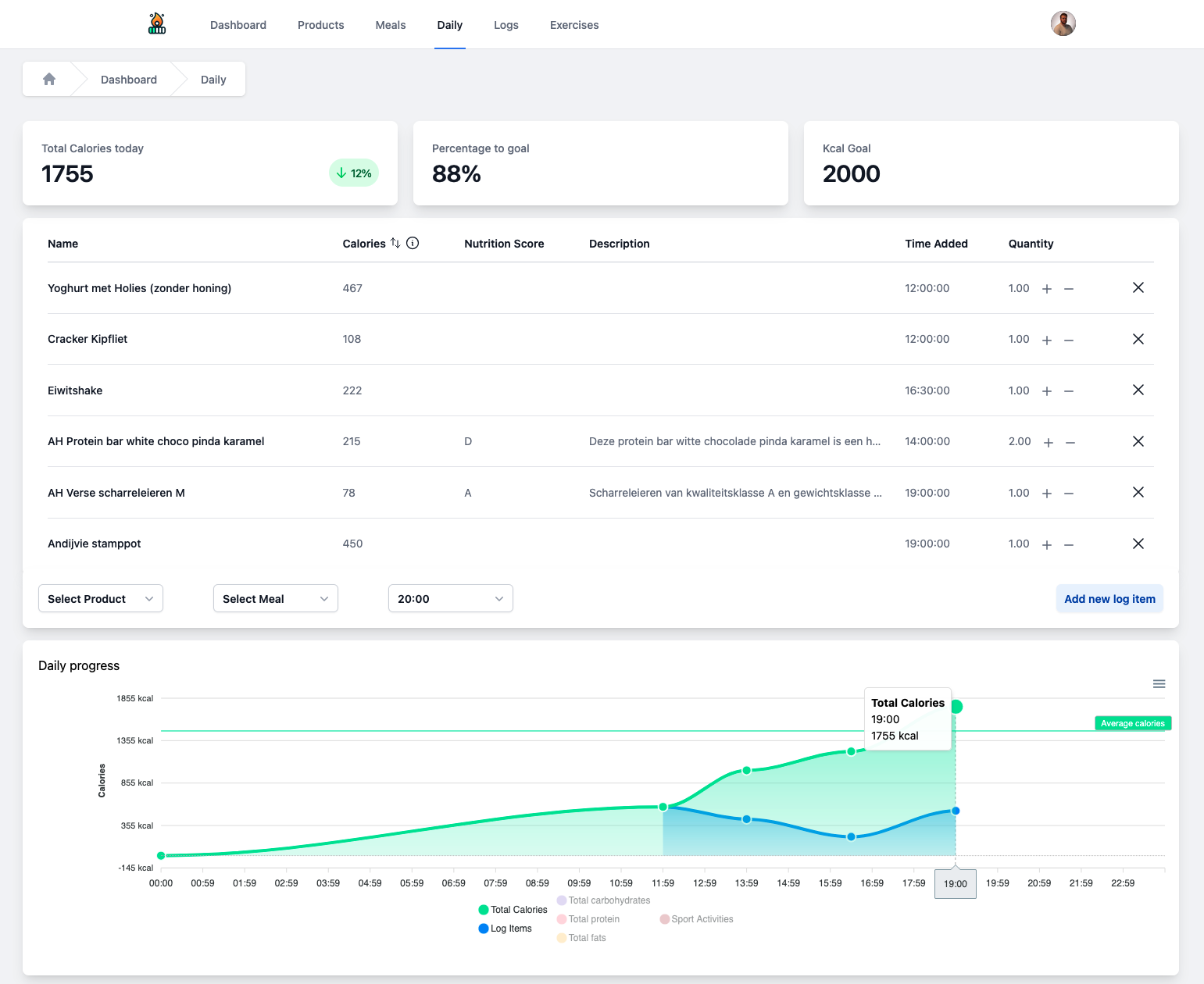 Product screenshot